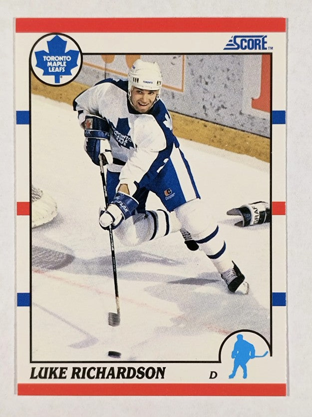 1990-91 Score #236 Luke Richardson
