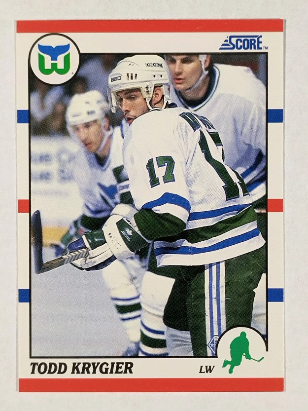 1990-91 Score #237 Todd Krygier RC