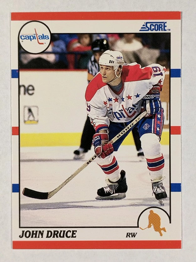 1990-91 Score #246 John Druce RC