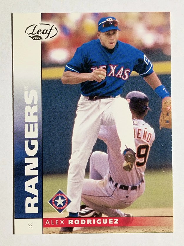 2002 Leaf #49 Alex Rodriguez