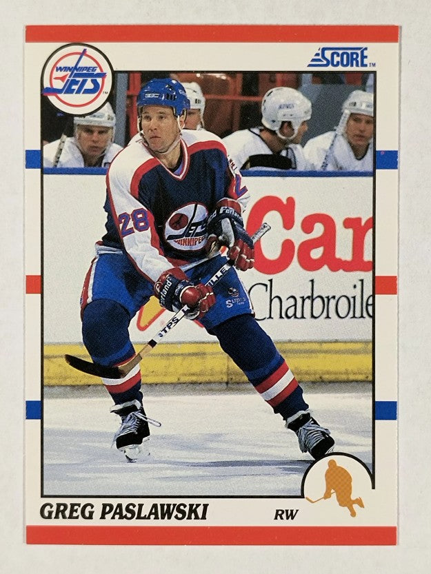 1990-91 Score #249 Greg Paslawski