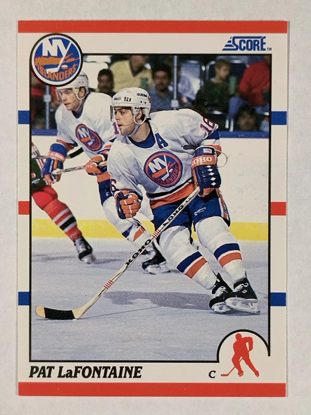 1990-91 Score #250 Pat LaFontaine