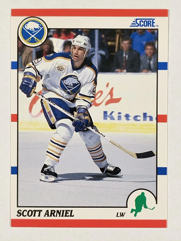 1990-91 Score #251 Scott Arniel