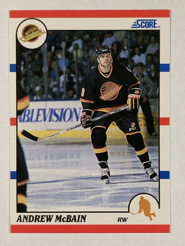 1990-91 Score #257 Andrew McBain