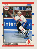 1990-91 Score #262 Stephan Lebeau RC