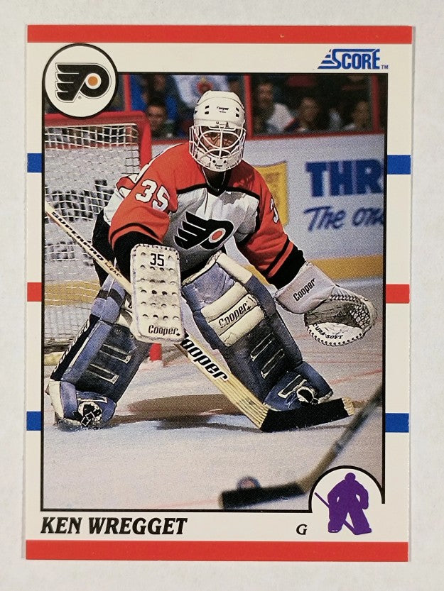 1990-91 Score #263 Ken Wregget