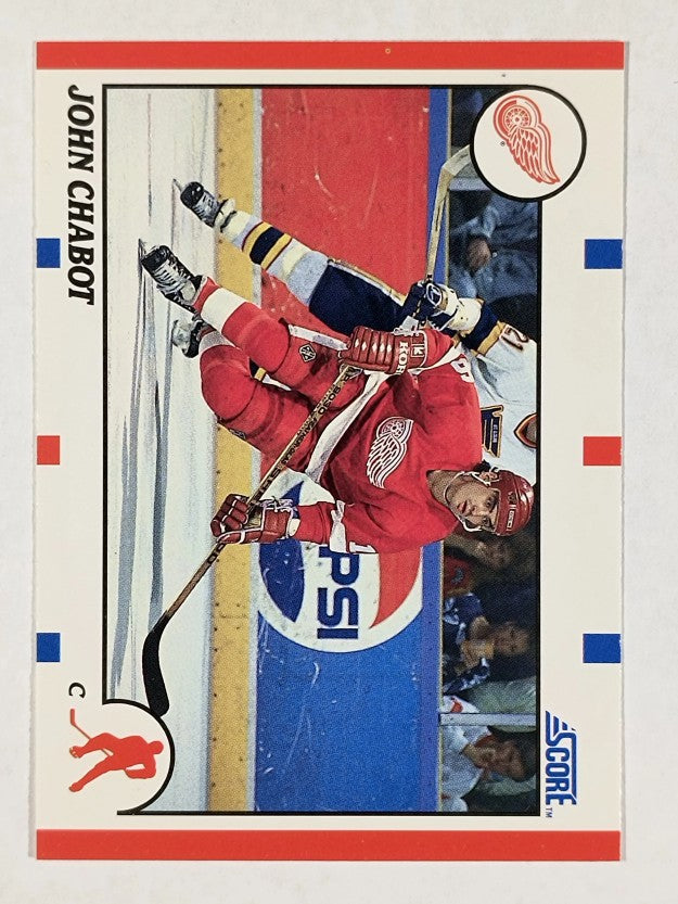 1990-91 Score #277 John Chabot