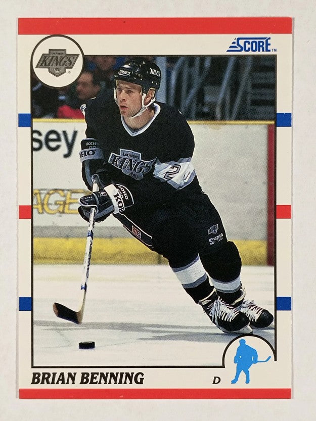 1990-91 Score #306 Brian Benning