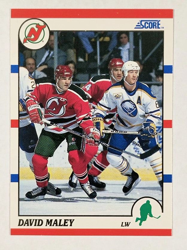 1990-91 Score #310 David Maley RC