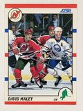 1990-91 Score #310 David Maley RC