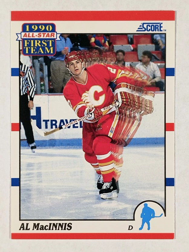 1990-91 Score #314 Al MacInnis AS1