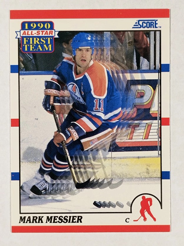 1990-91 Score #315 Mark Messier AS1