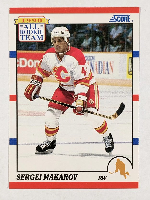 1990-91 Score #329 Sergei Makarov ART
