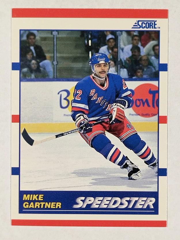 1990-91 Score #333 Mike Gartner Speed