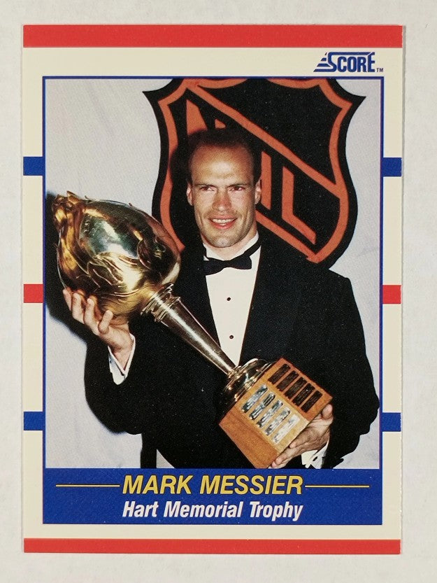 1990-91 Score #360 Mark Messier Hart
