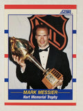 1990-91 Score #360 Mark Messier Hart