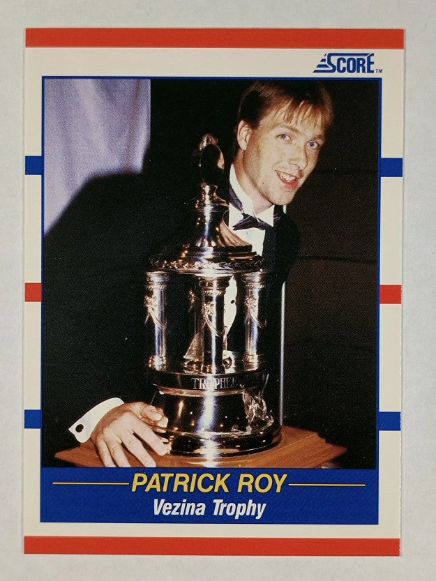 1990-91 Score #364 Patrick Roy Vezina