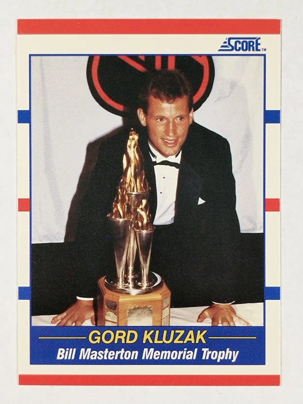 1990-91 Score #367 Gord Kluzak Mast