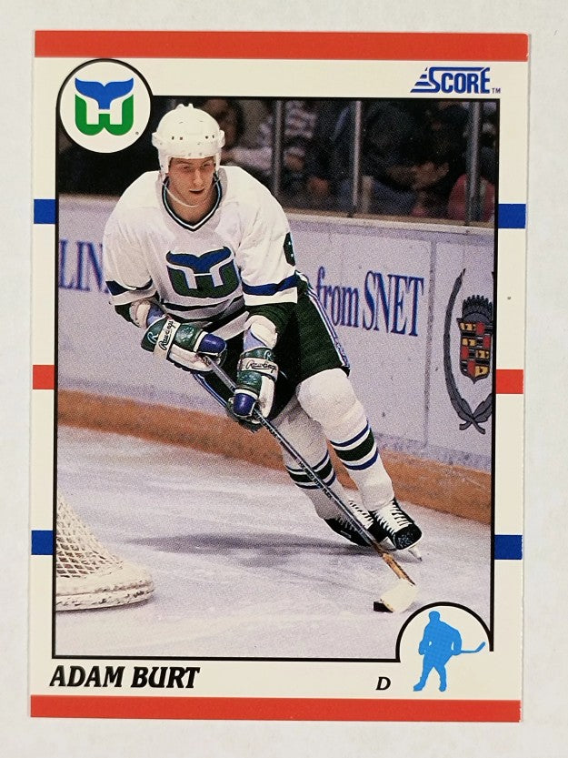 1990-91 Score #370 Adam Burt RC
