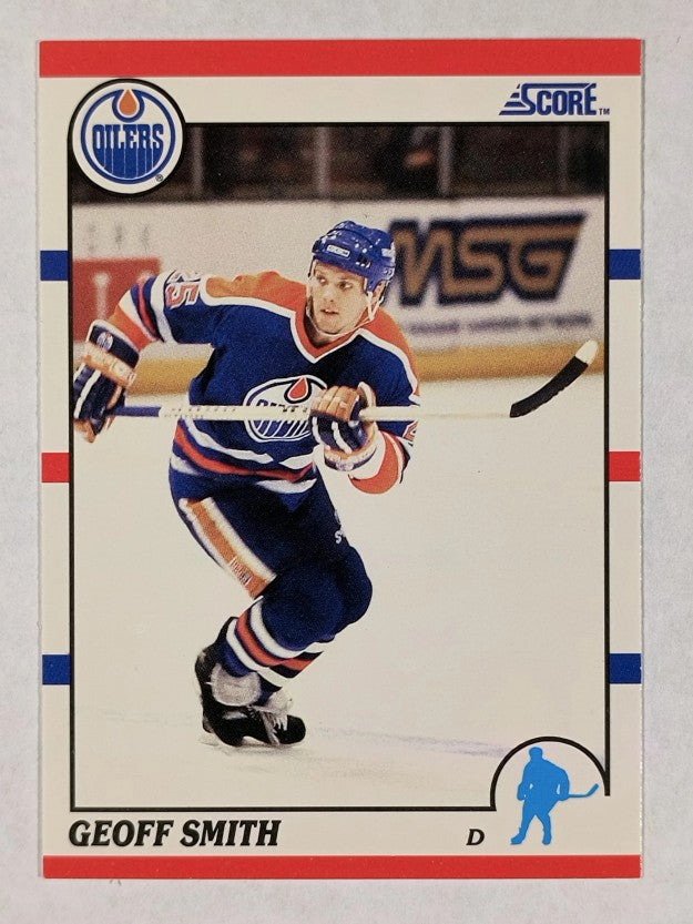 1990-91 Score #373 Geoff Smith RC