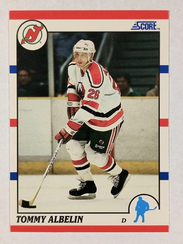 1990-91 Score #378 Tommy Albelin