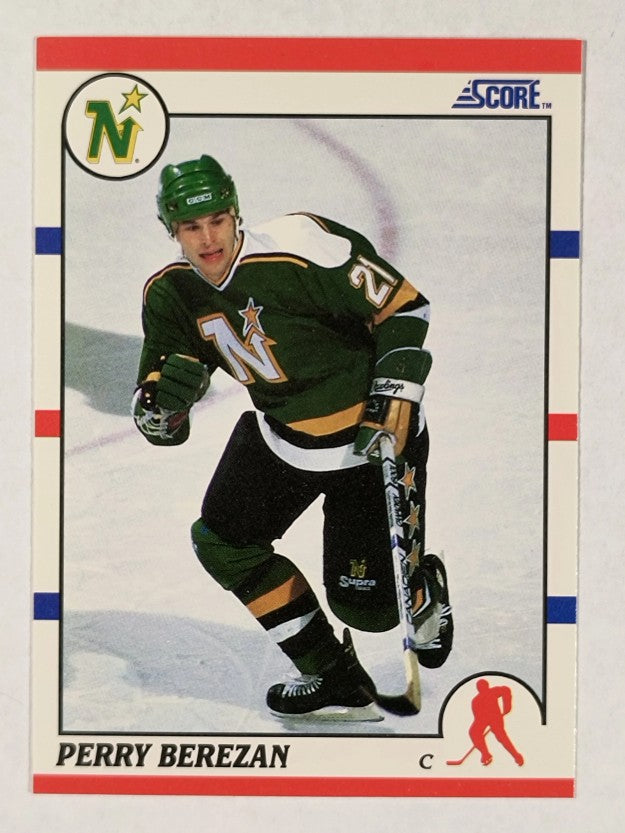 1990-91 Score #379 Perry Berezan RC