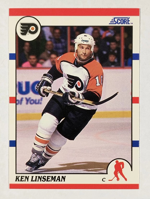 1990-91 Score #380 Ken Linseman