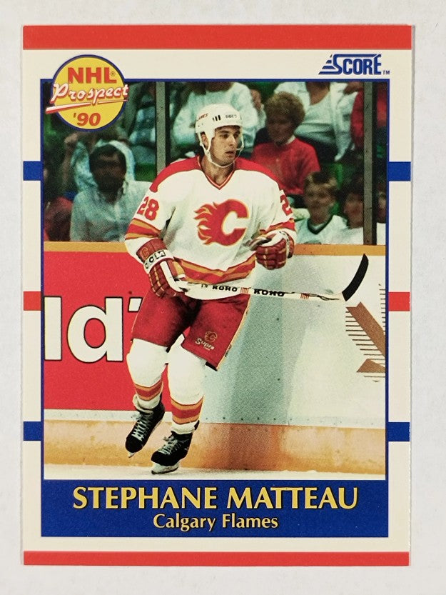 1990-91 Score #381 Stephane Matteau RC