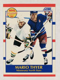1990-91 Score #382 Mario Thyer RC