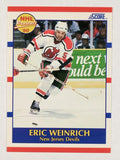 1990-91 Score #389 Eric Weinrich RC