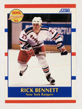 1990-91 Score #400 Rick Bennett RC
