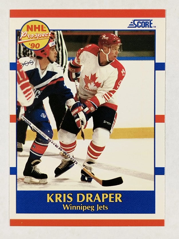 1990-91 Score #404 Kris Draper RC