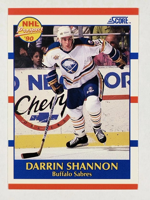 1990-91 Score #410 Darrin Shannon RC