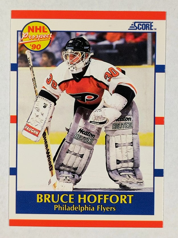 1990-91 Score #413 Bruce Hoffort RC