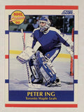 1990-91 Score #414 Peter Ing RC