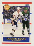 1990-91 Score #416 Dominic Lavoie RC