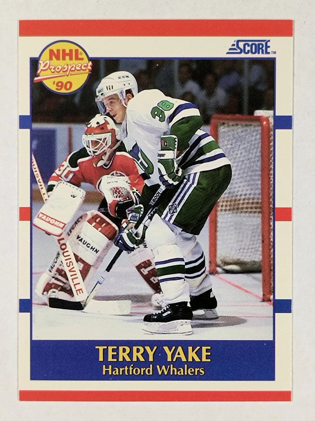 1990-91 Score #419 Terry Yake RC