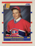 1990-91 Score #426 Turner Stevenson RC