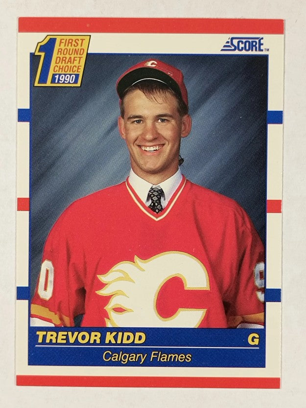 1990-91 Score #438 Trevor Kidd RC