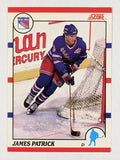 1990-91 Score Canadian #194 James Patrick