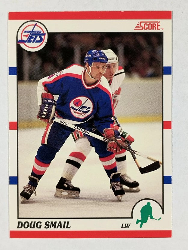 1990-91 Score Canadian #196 Doug Smail