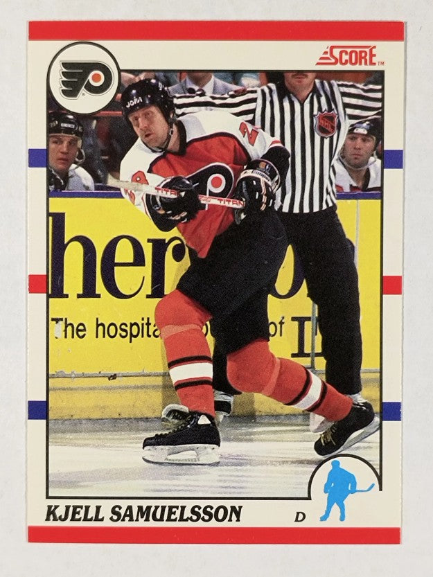 1990-91 Score Canadian #197 Kjell Samuelsson