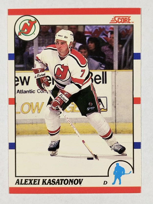 1990-91 Score Canadian #209 Alexei Kasatonov RC