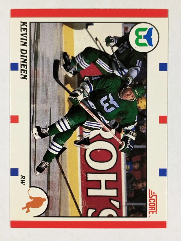 1990-91 Score Canadian #212 Kevin Dineen