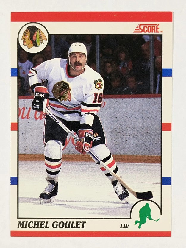 1990-91 Score Canadian #221 Michel Goulet