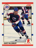 1990-91 Score Canadian #231A Dave McLlwain ERR/Shoots right