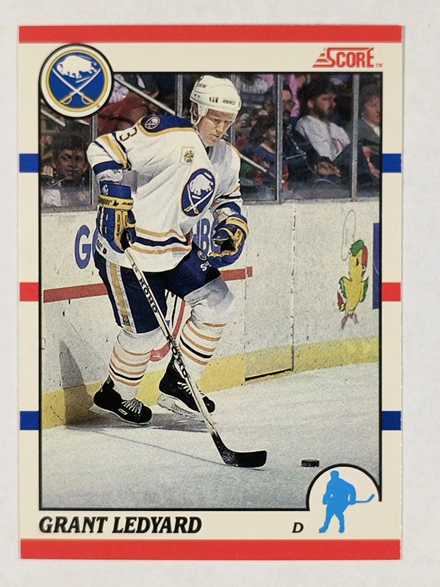 1990-91 Score Canadian #233 Grant Ledyard RC