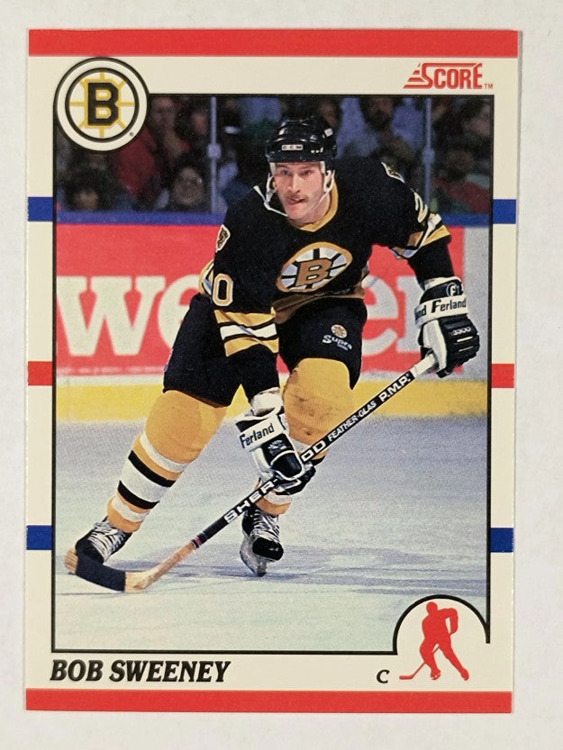 1990-91 Score Canadian #235 Rob Sweeney