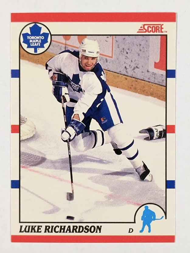1990-91 Score Canadian #236 Luke Richardson