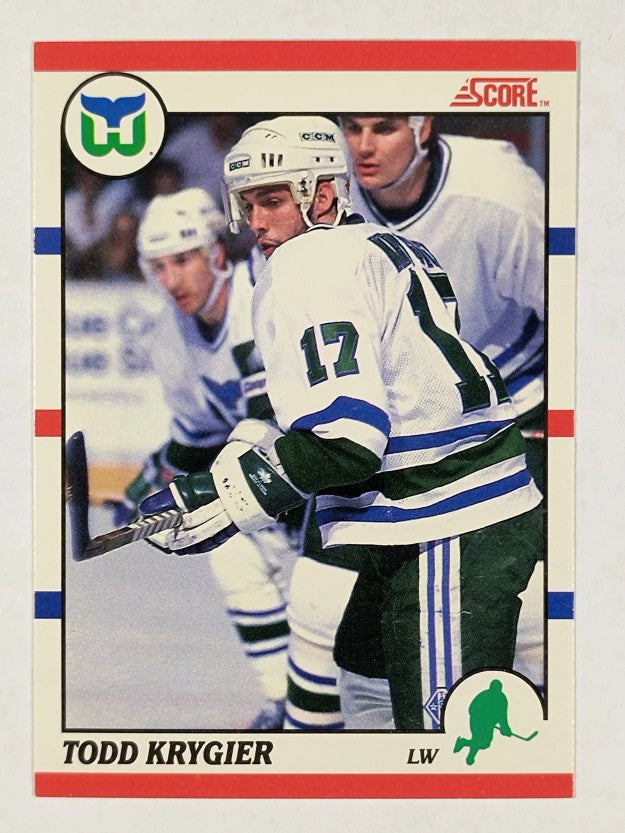 1990-91 Score Canadian #237 Todd Krygier RC